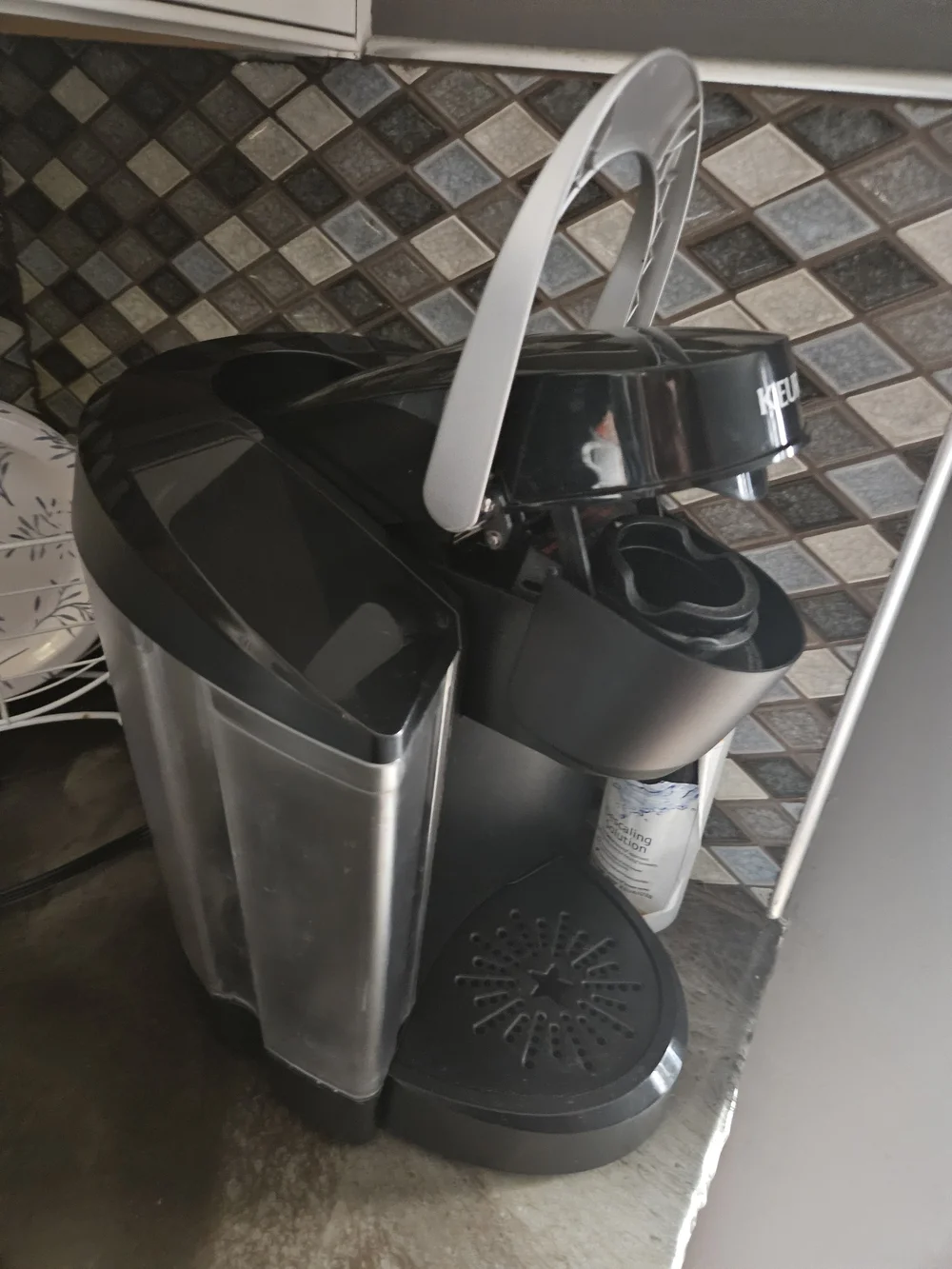 Keurig Single-Serve Coffee Brewer - Black and Silver